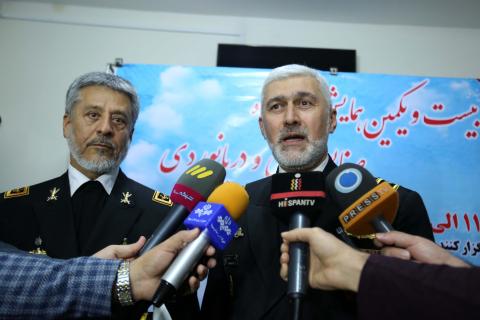 Амир Растегари на церемонии открытия 21-й конференции и выставки морской промышленности